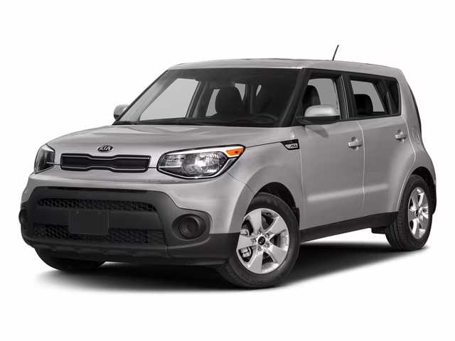 2017 Bright Silver Kia Soul Base FWD Hatchback
