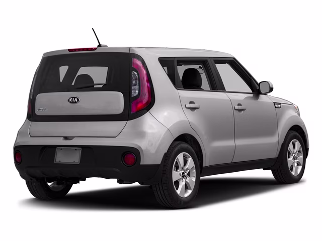2017 Bright Silver Kia Soul Base FWD Hatchback