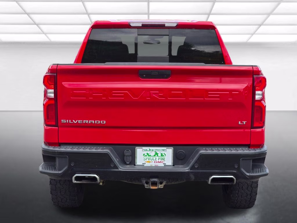 2019 Red Hot Chevrolet Silverado 1500 LT Trail Boss 4X4 Truck