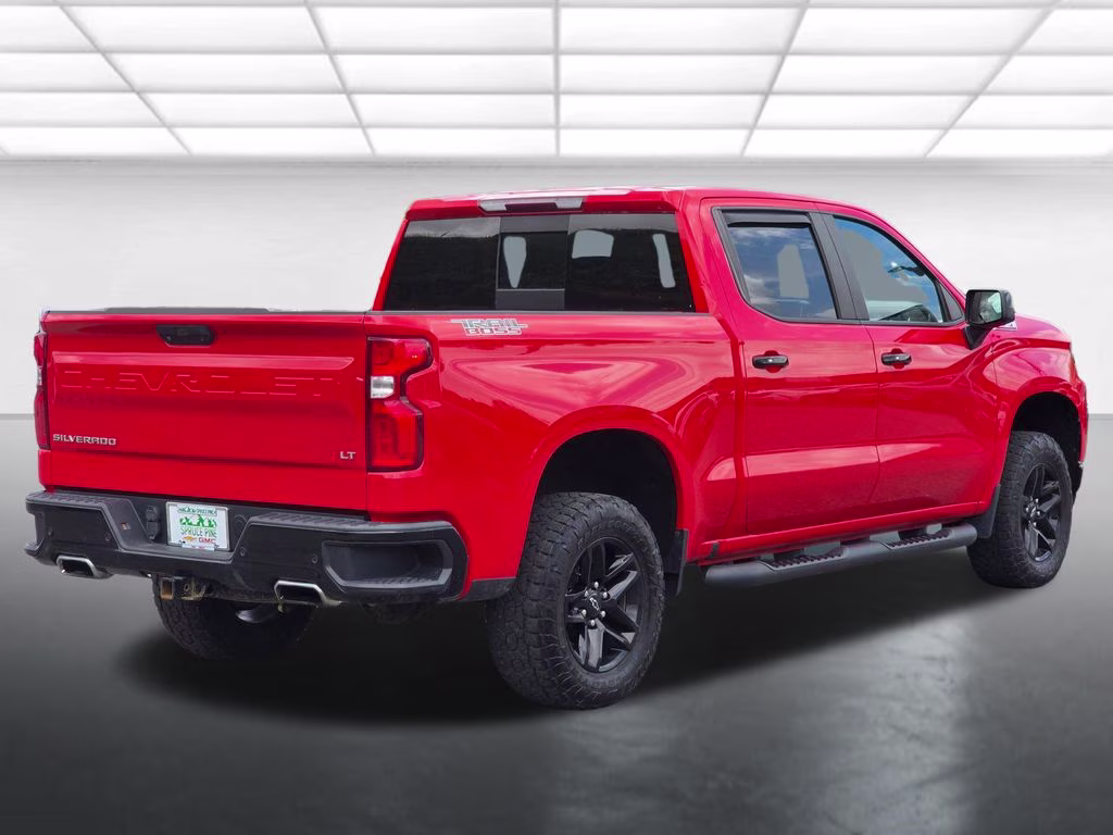 2019 Red Hot Chevrolet Silverado 1500 LT Trail Boss 4X4 Truck