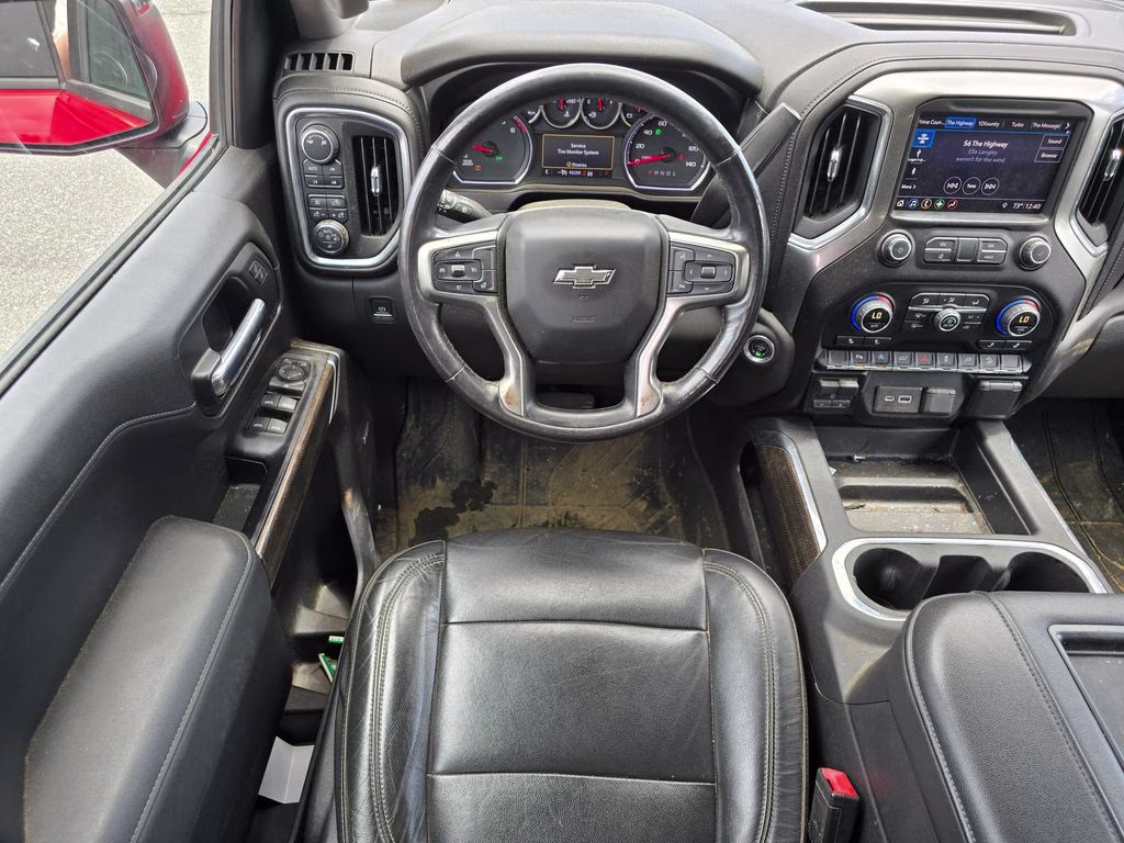 2019 Red Hot Chevrolet Silverado 1500 LT Trail Boss 4X4 Truck