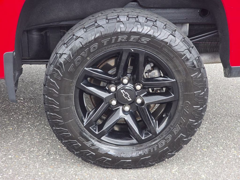 2019 Red Hot Chevrolet Silverado 1500 LT Trail Boss 4X4 Truck