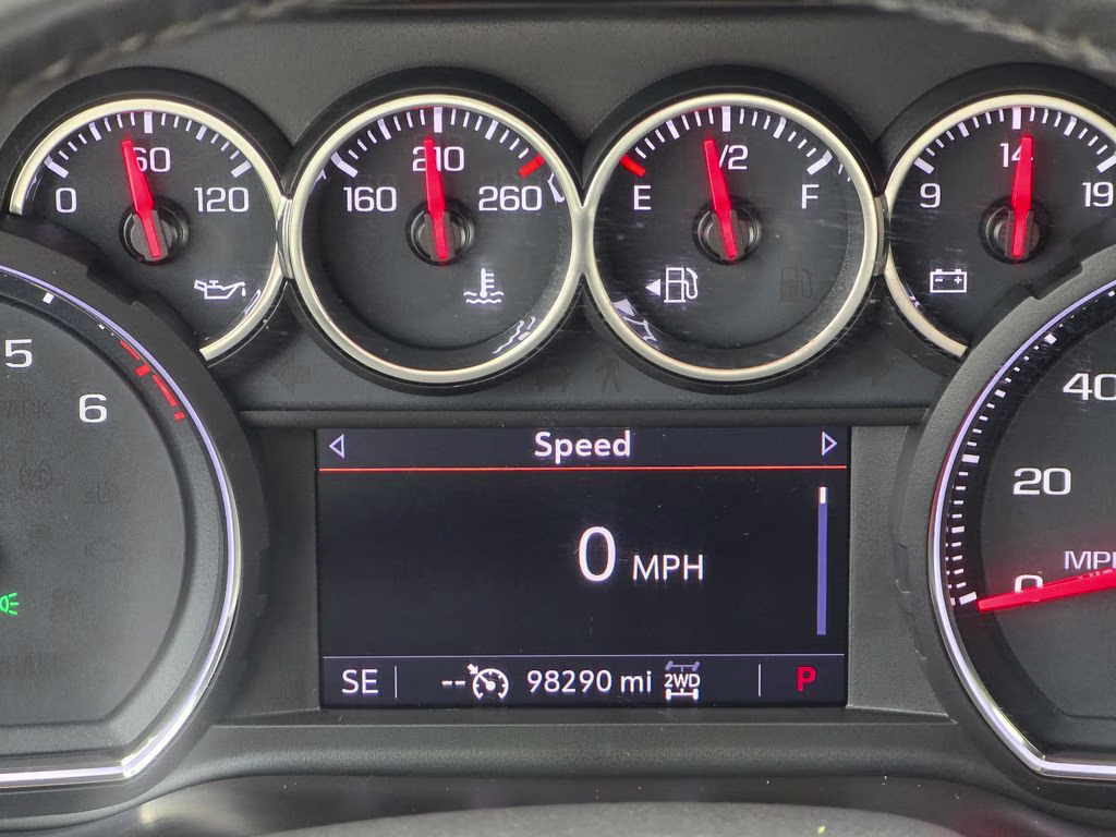 2019 Red Hot Chevrolet Silverado 1500 LT Trail Boss 4X4 Truck