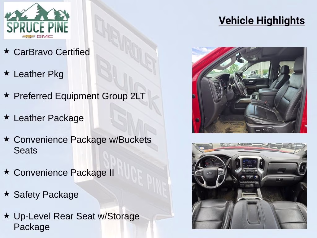 2019 Red Hot Chevrolet Silverado 1500 LT Trail Boss 4X4 Truck