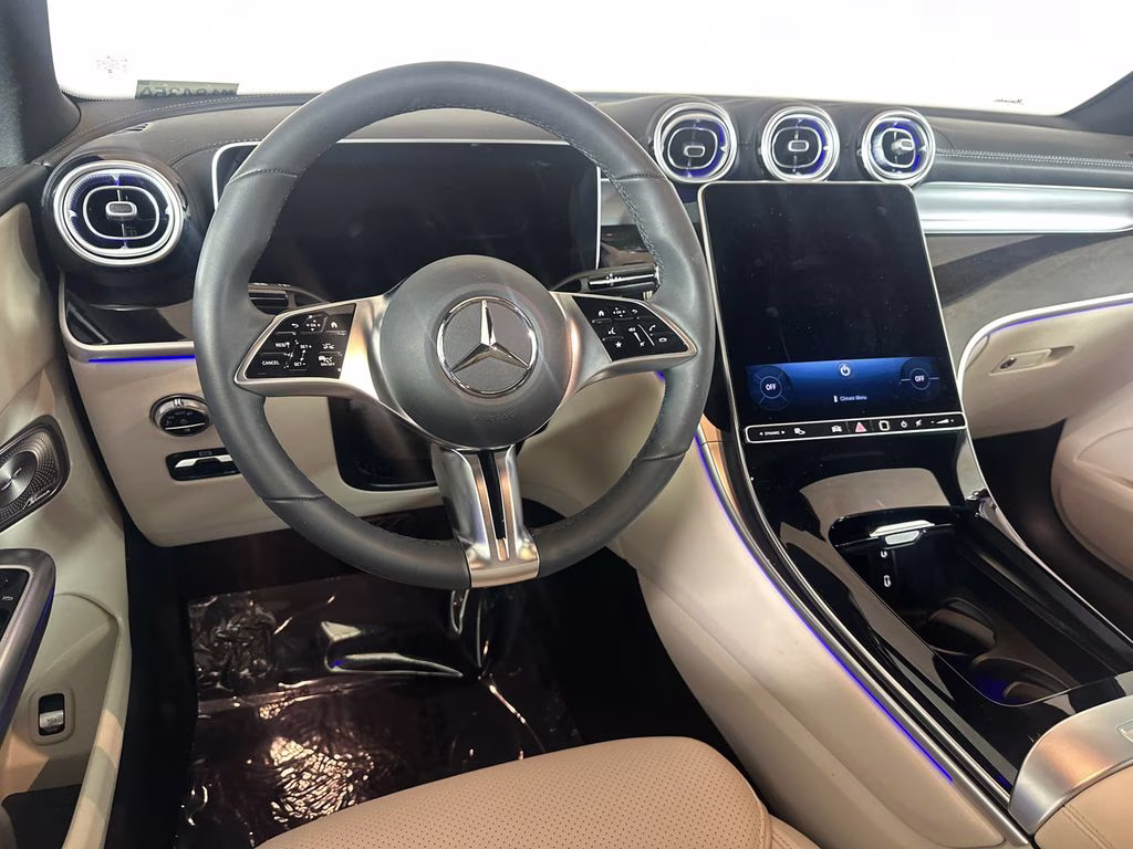 2026 MANUFAKTUR Moonlight White Metallic Mercedes-Benz GLC GLC 300 Coupe AWD SUV