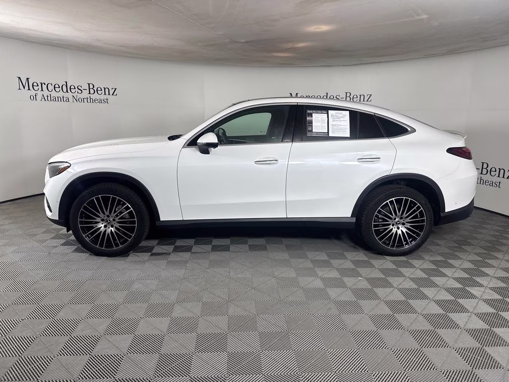 2026 MANUFAKTUR Moonlight White Metallic Mercedes-Benz GLC GLC 300 Coupe AWD SUV