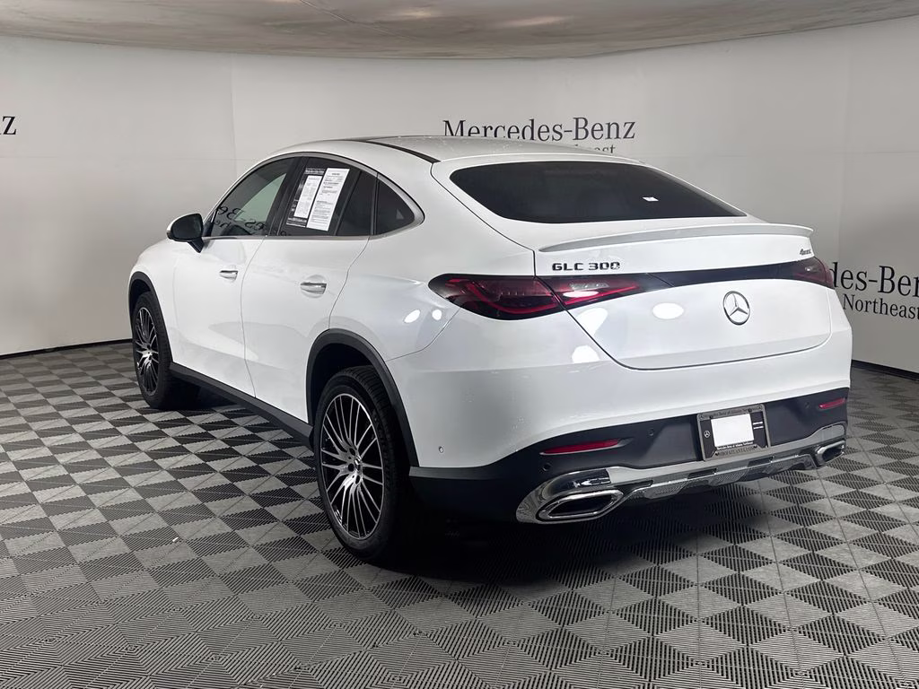 2026 MANUFAKTUR Moonlight White Metallic Mercedes-Benz GLC GLC 300 Coupe AWD SUV