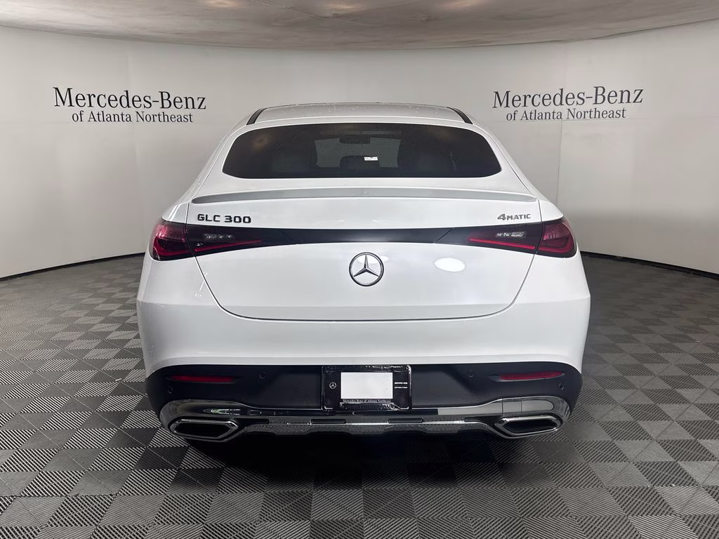 2026 MANUFAKTUR Moonlight White Metallic Mercedes-Benz GLC GLC 300 Coupe AWD SUV