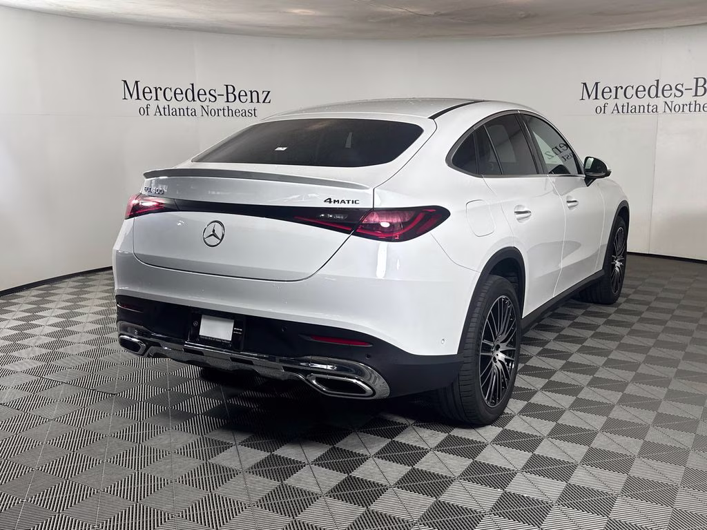 2026 MANUFAKTUR Moonlight White Metallic Mercedes-Benz GLC GLC 300 Coupe AWD SUV