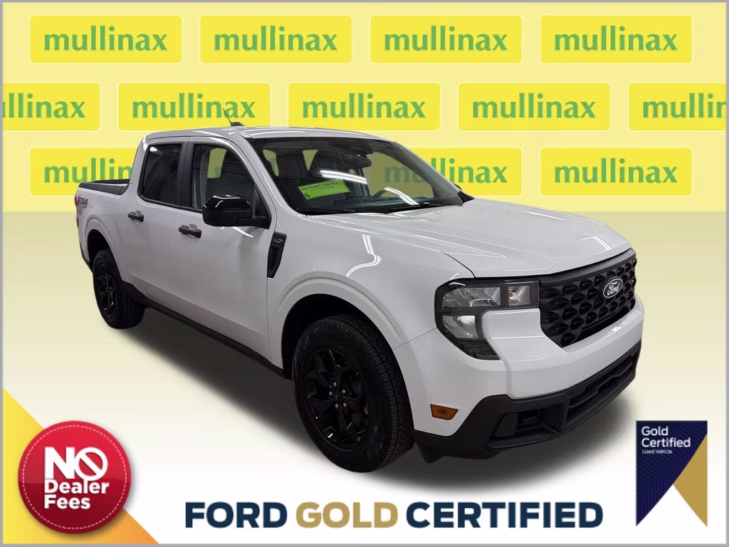 2025 Oxford White Ford Maverick XLT AWD Truck