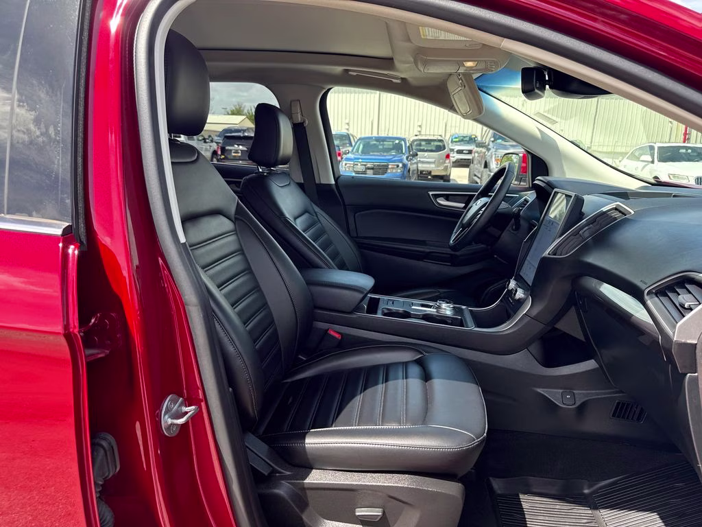 2023 Red Metallic Ford Edge SEL AWD SUV
