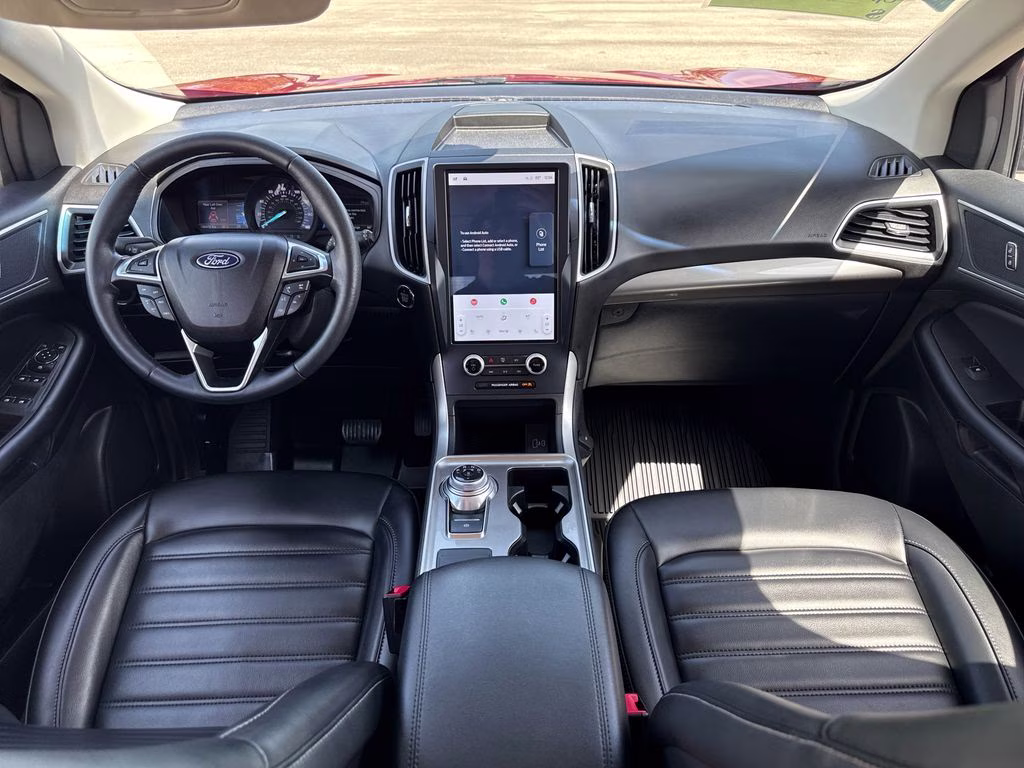2023 Red Metallic Ford Edge SEL AWD SUV