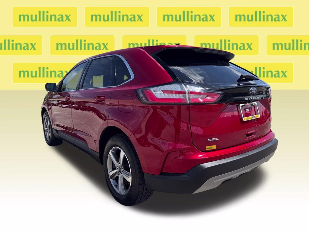 2023 Red Metallic Ford Edge SEL AWD SUV