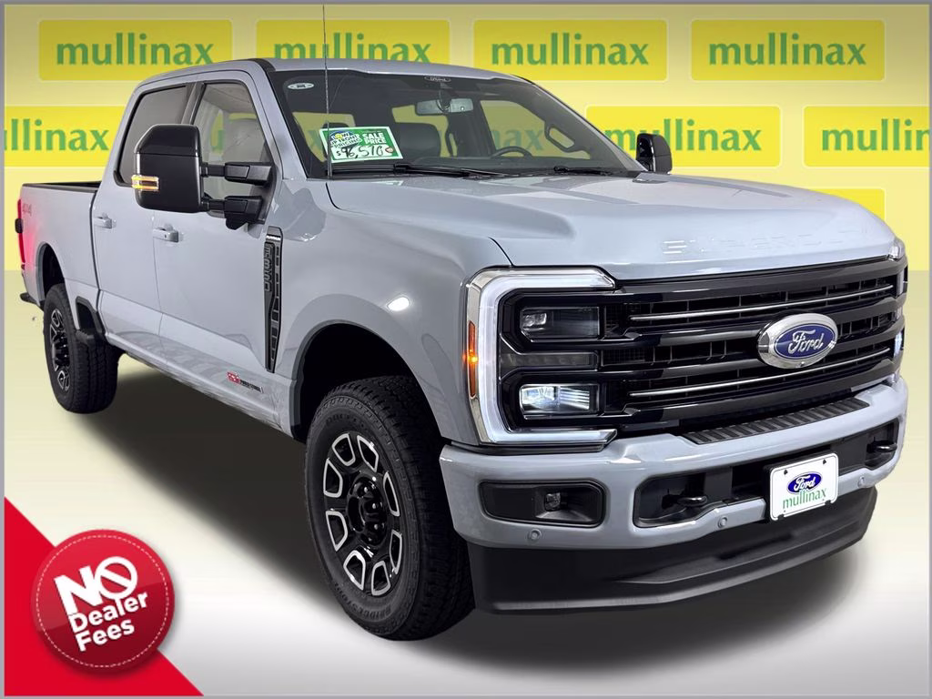 2026 Glacier Gray Metallic TriCoat Ford Super Duty F-350 SRW Platinum 4X4 Truck