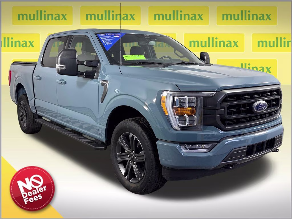 2023 Blue Ford F-150 XLT 4X4 Truck