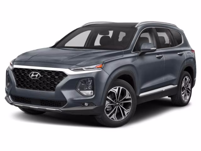 2019 Machine Gray Hyundai Santa Fe Ultimate FWD SUV