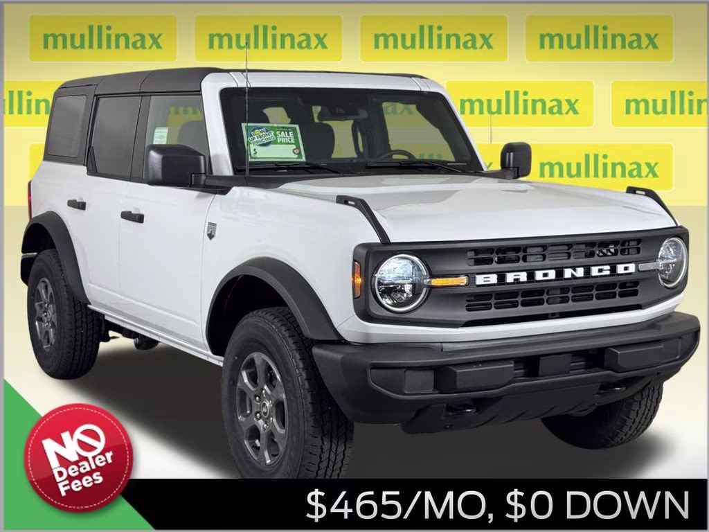 2026 Oxford White Ford Bronco Big Bend 4X4 SUV