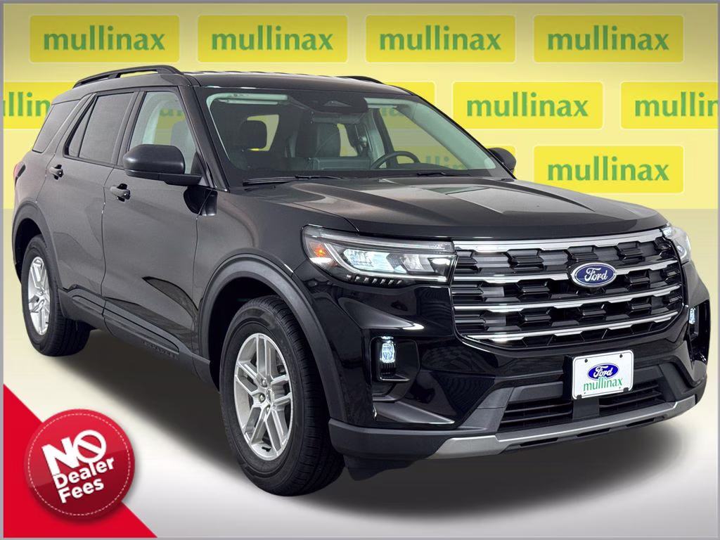 2026 Agate Black Metallic Ford Explorer Active RWD SUV