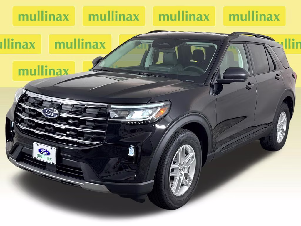 2026 Agate Black Metallic Ford Explorer Active RWD SUV