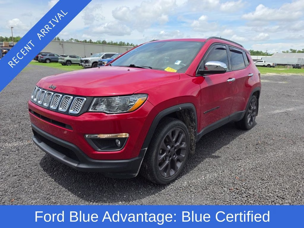 2021 Redline Pearlcoat Jeep Compass 80th Special Edition 4X4 SUV