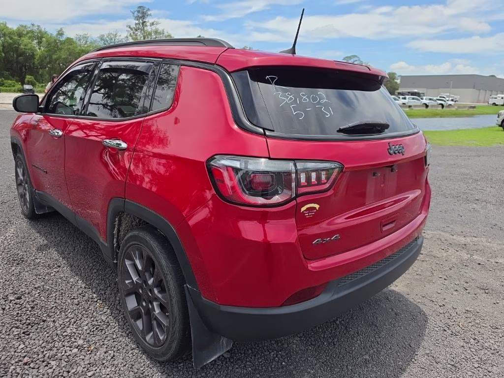 2021 Redline Pearlcoat Jeep Compass 80th Special Edition 4X4 SUV