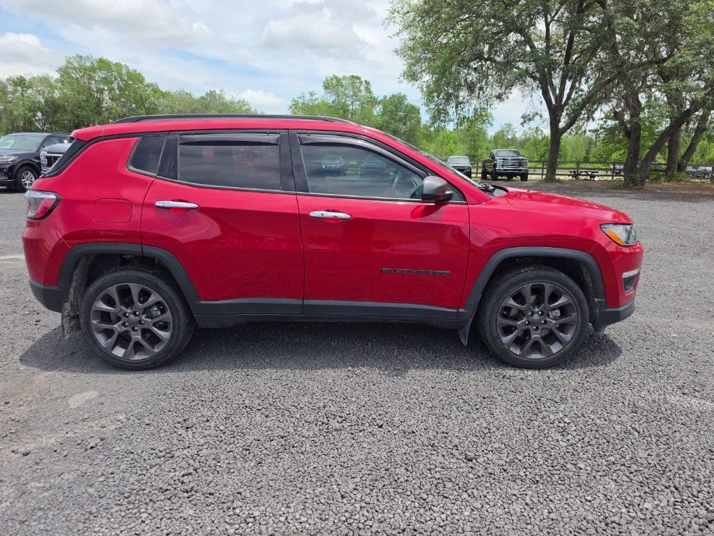 2021 Redline Pearlcoat Jeep Compass 80th Special Edition 4X4 SUV