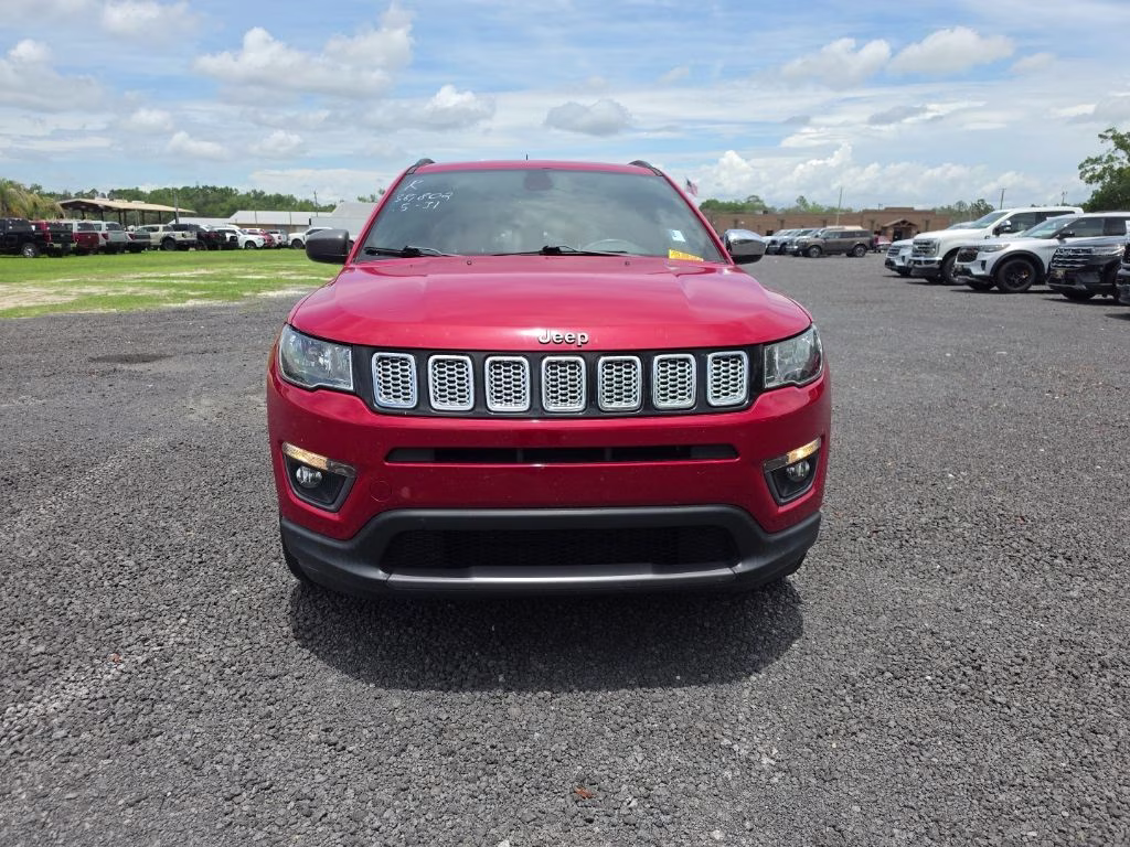 2021 Redline Pearlcoat Jeep Compass 80th Special Edition 4X4 SUV