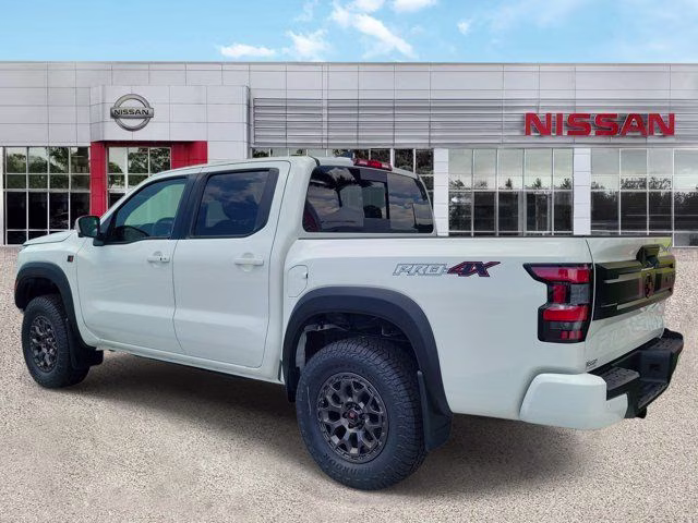 2026 Glacier White Nissan Frontier PRO-4X 4X4 Truck