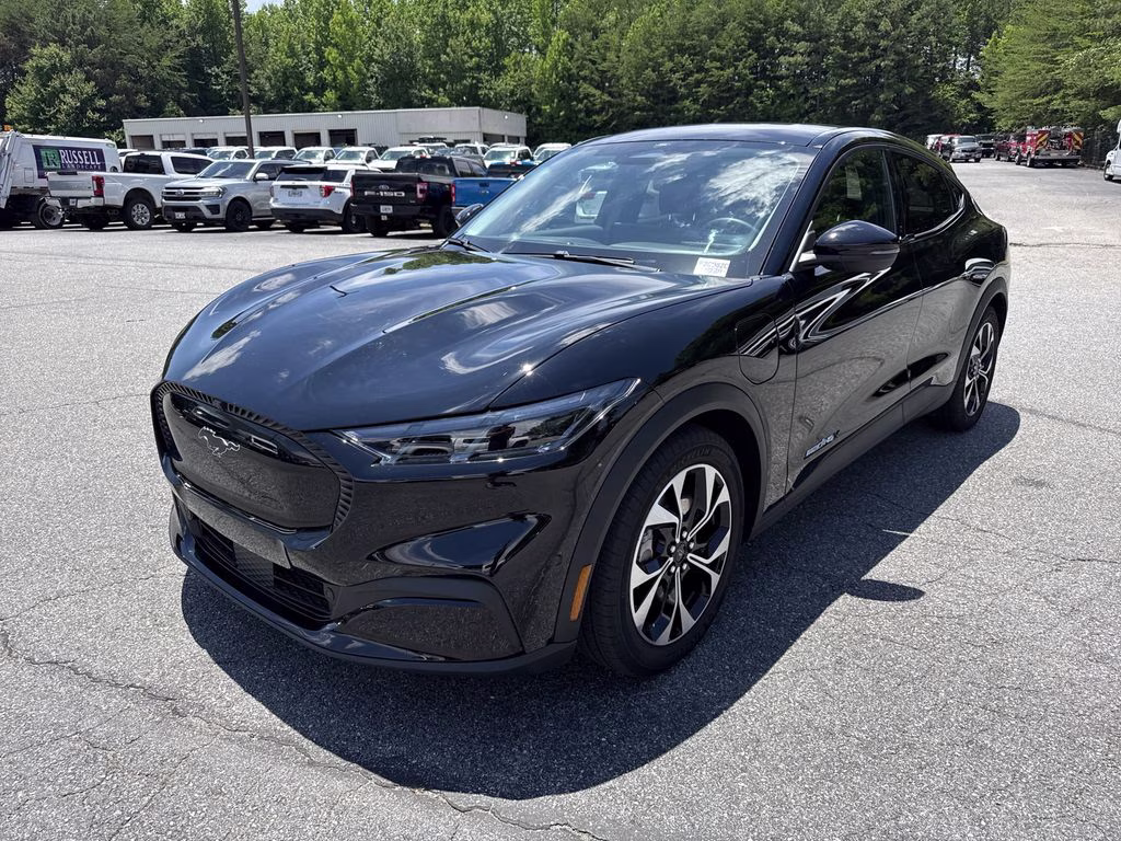 2024 Shadow Black Ford Mustang Mach-E Select AWD SUV