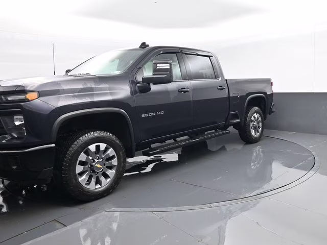 2024 Dark Ash Metallic Chevrolet Silverado 2500HD Custom 4X4 Truck