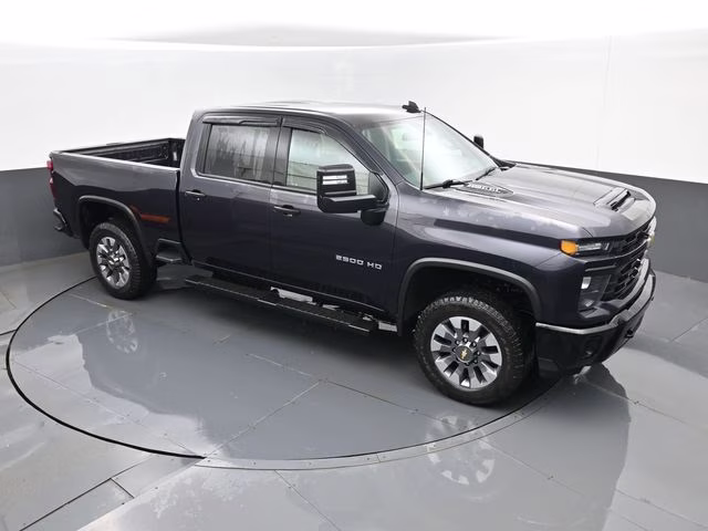 2024 Dark Ash Metallic Chevrolet Silverado 2500HD Custom 4X4 Truck