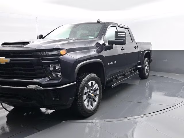 2024 Dark Ash Metallic Chevrolet Silverado 2500HD Custom 4X4 Truck