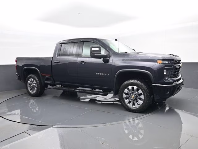 2024 Dark Ash Metallic Chevrolet Silverado 2500HD Custom 4X4 Truck