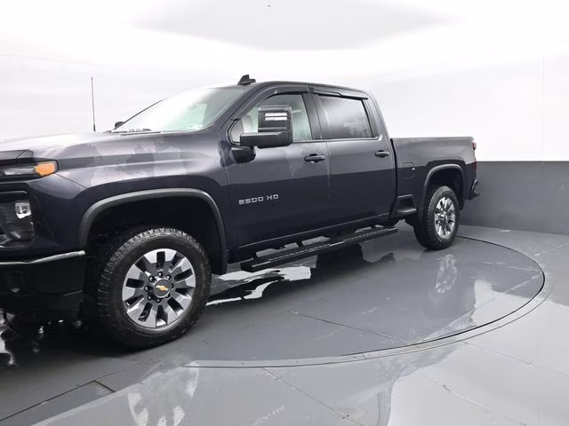 2024 Dark Ash Metallic Chevrolet Silverado 2500HD Custom 4X4 Truck