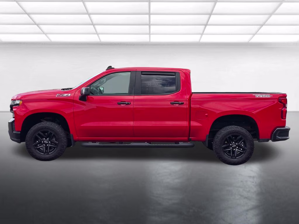 2019 Red Hot Chevrolet Silverado 1500 LT Trail Boss 4X4 Truck
