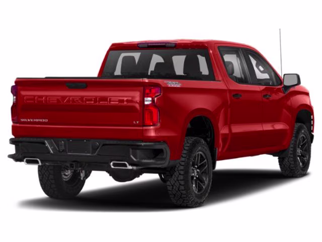 2019 Red Hot Chevrolet Silverado 1500 LT Trail Boss 4X4 Truck