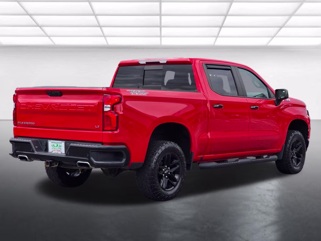 2019 Red Hot Chevrolet Silverado 1500 LT Trail Boss 4X4 Truck