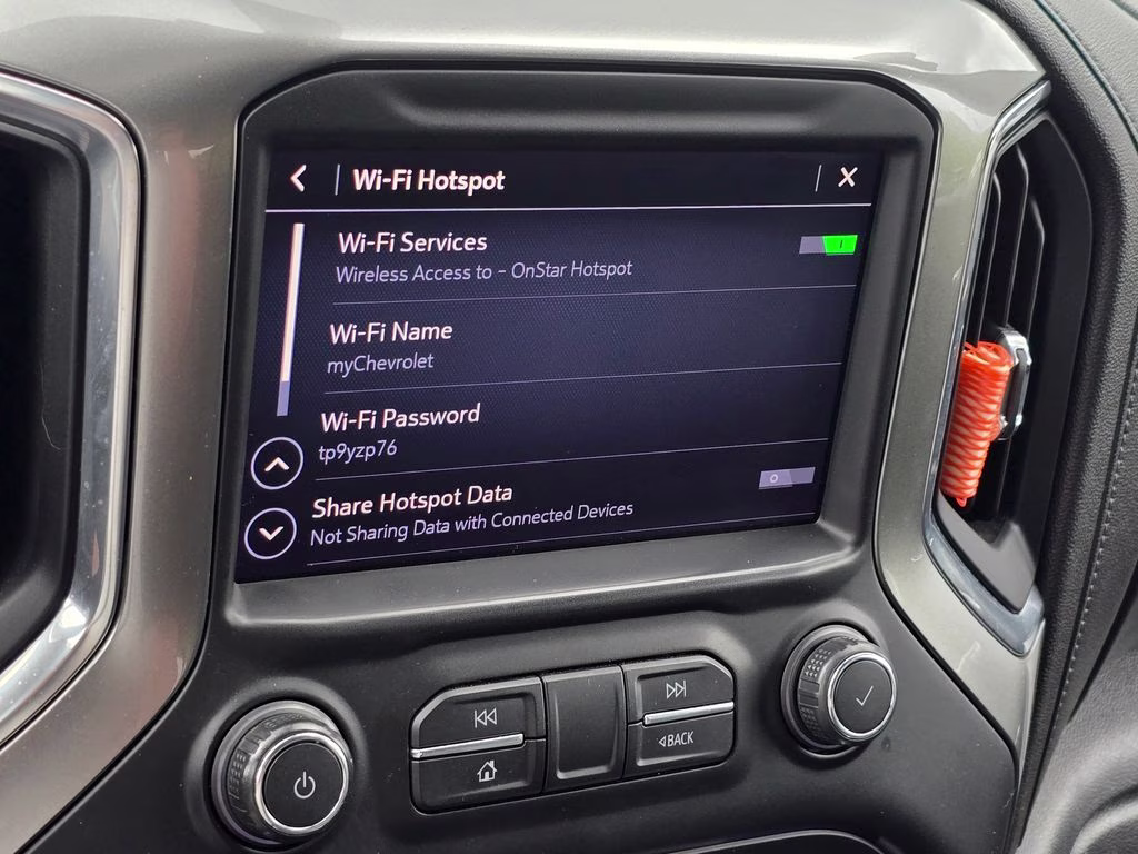 2019 Red Hot Chevrolet Silverado 1500 LT Trail Boss 4X4 Truck