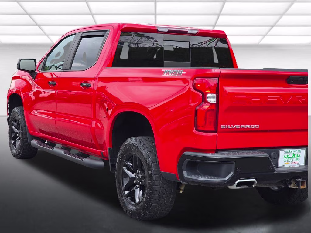 2019 Red Hot Chevrolet Silverado 1500 LT Trail Boss 4X4 Truck