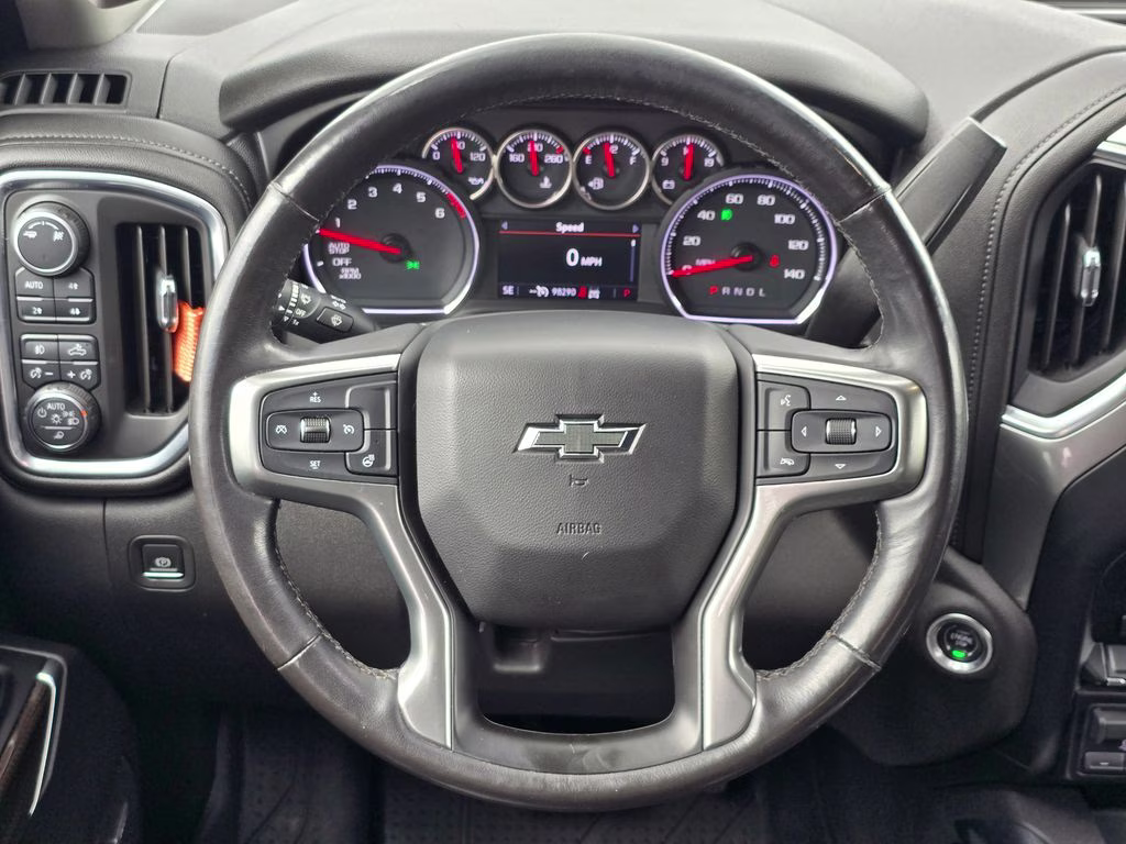2019 Red Hot Chevrolet Silverado 1500 LT Trail Boss 4X4 Truck