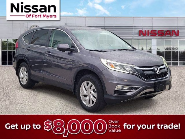 2015 Urban Titanium Metallic Honda CR-V EX AWD SUV