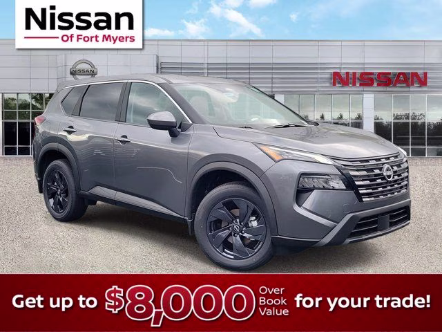 2026 Gun Metallic Nissan Rogue SV FWD SUV