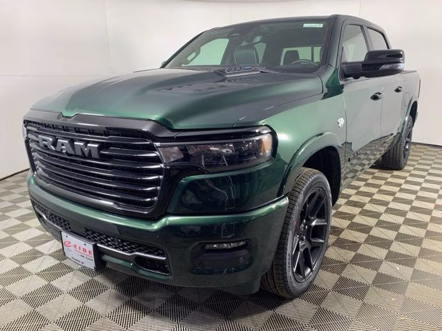 2026 Serrano Green Metallic Ram 1500 Laramie Night Edition 4X4 Truck