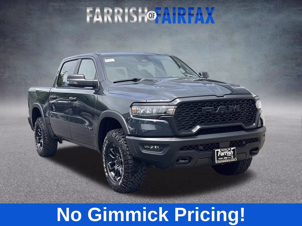 2026 Forged Blue Metallic Ram 1500 Rebel 4X4 Truck