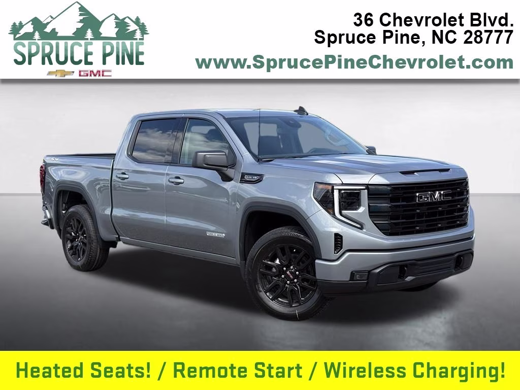 2026 Sterling Metallic GMC Sierra 1500 Elevation 4X4 Truck