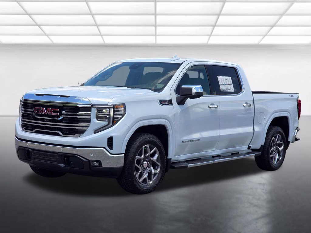 2026 Glacier White Tricoat GMC Sierra 1500 SLT 4X4 Truck