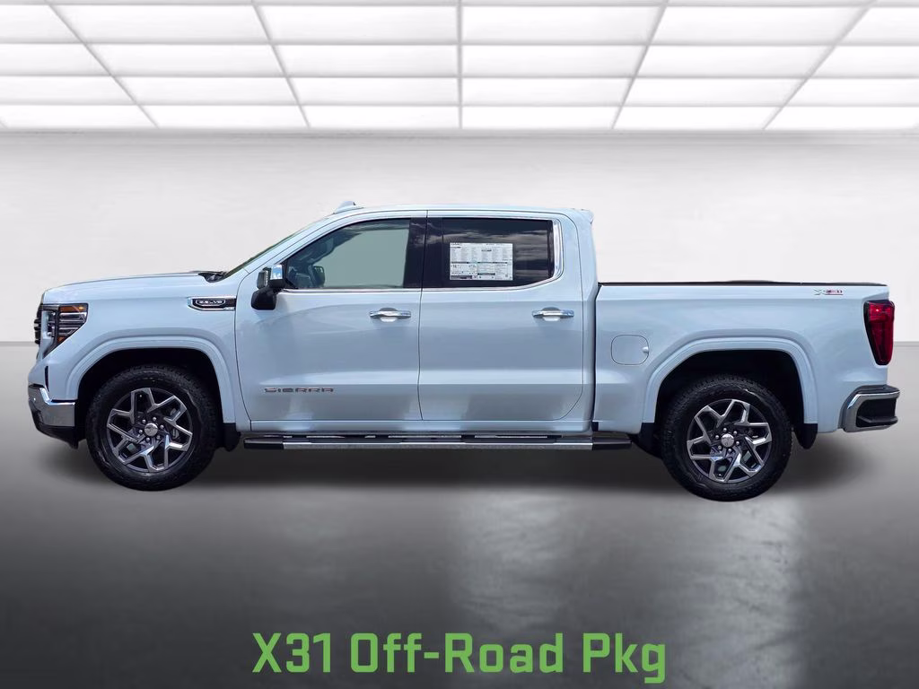 2026 Glacier White Tricoat GMC Sierra 1500 SLT 4X4 Truck