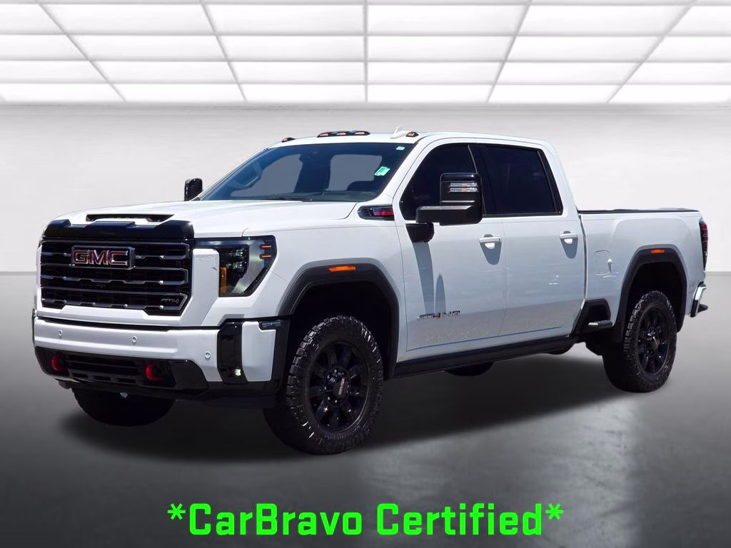 2025 Summit White GMC Sierra 2500HD AT4 4X4 Truck