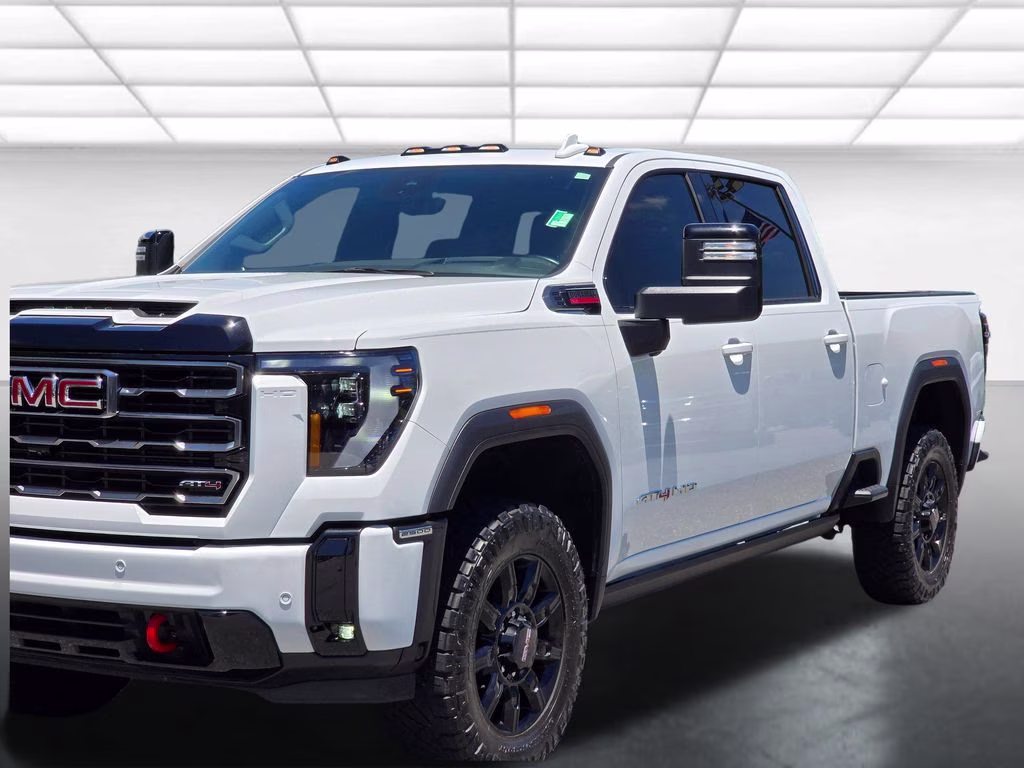 2025 Summit White GMC Sierra 2500HD AT4 4X4 Truck