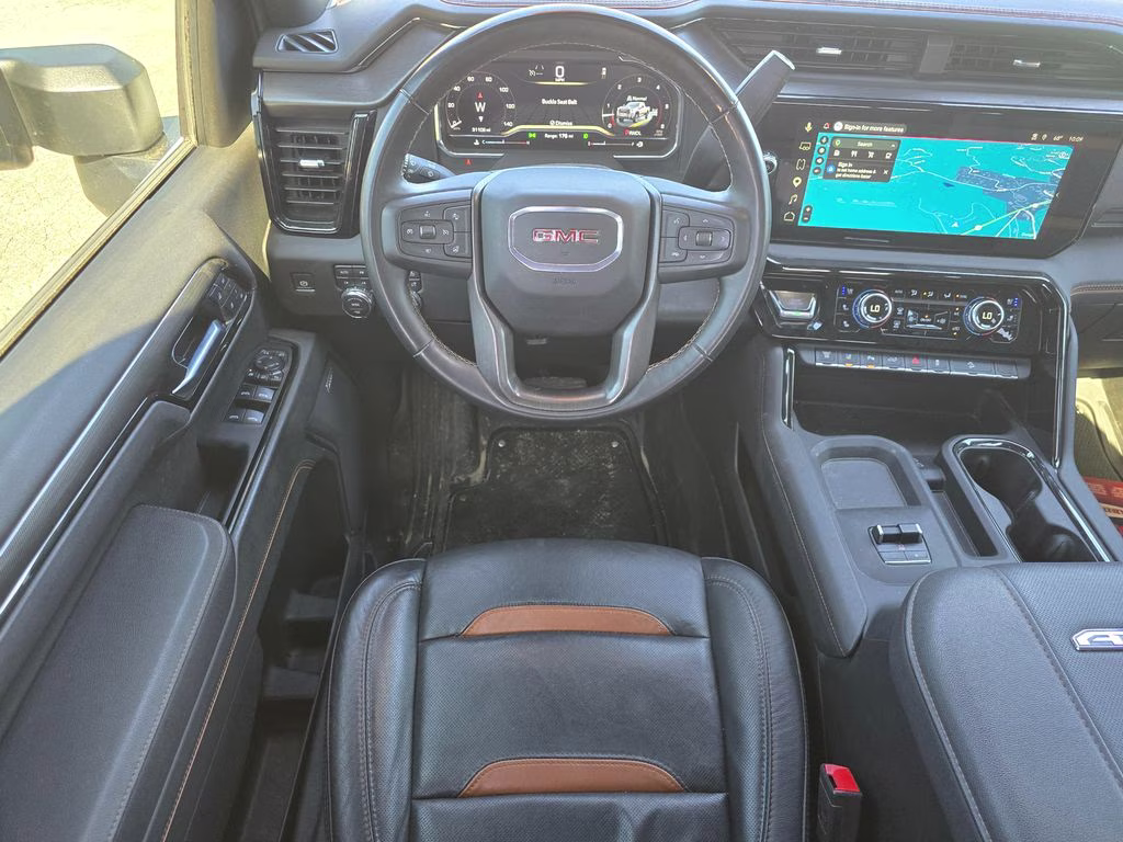 2025 Summit White GMC Sierra 2500HD AT4 4X4 Truck
